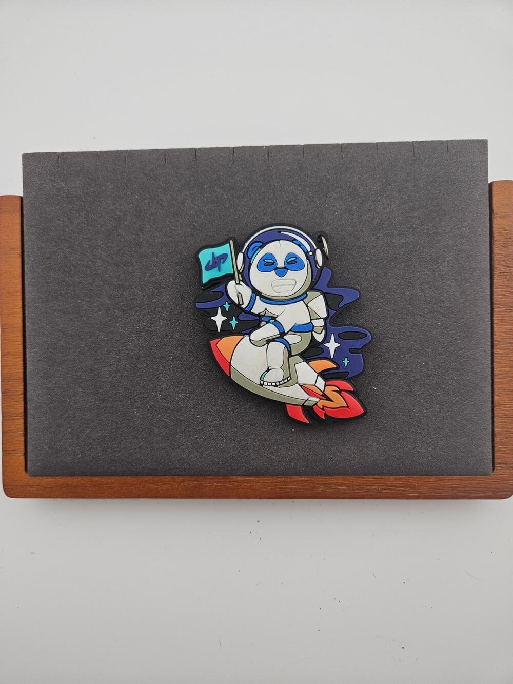Dude Perfect Keychain Charm Panda Bear Astronaut Space Rocket NO KEYCHAIN